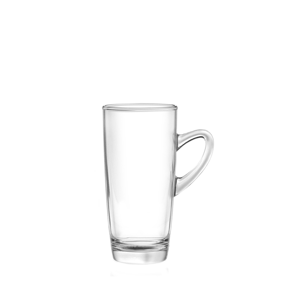 1P01641 Anchor Cappuccino Cup, 8-1/4 oz., glass, clear