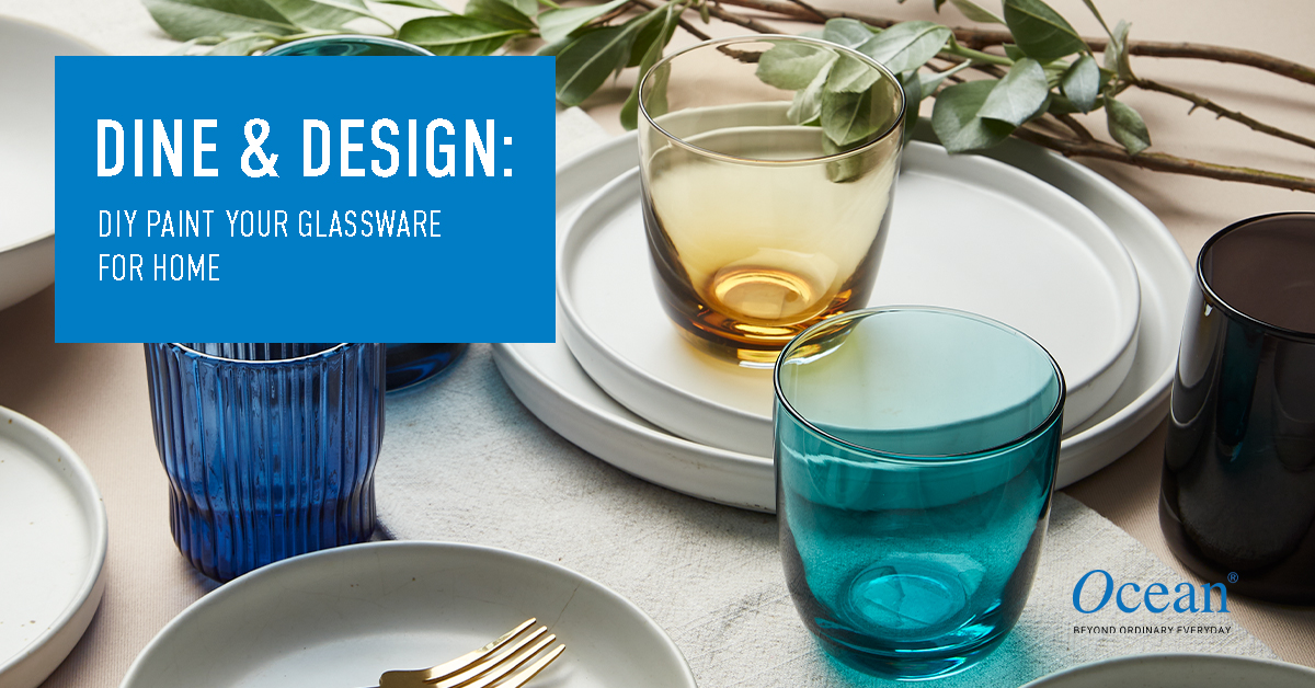 Dine & Design: DIY Paint Your Glassware for Home