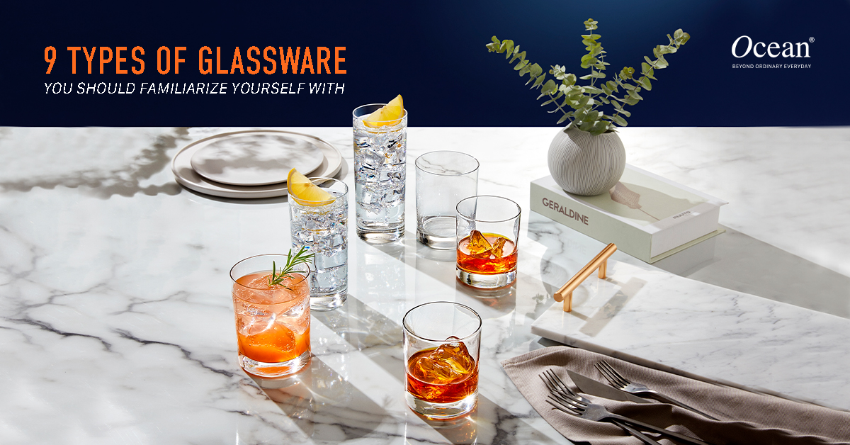 9 Types of Glassware You Should Familiarize Yourself With