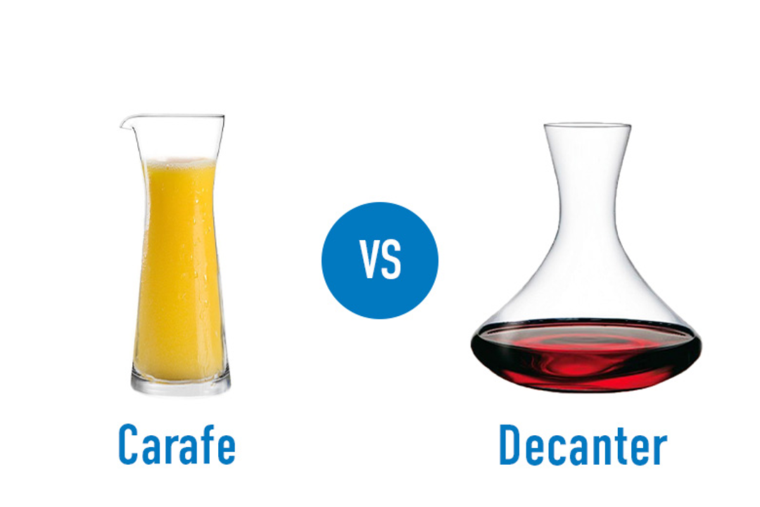 Carafe vs Decanter 