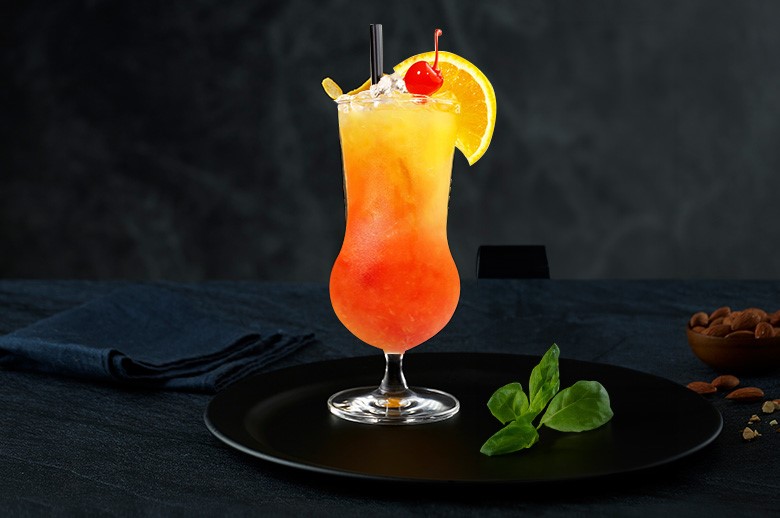Mai Tai Hurricane Drink